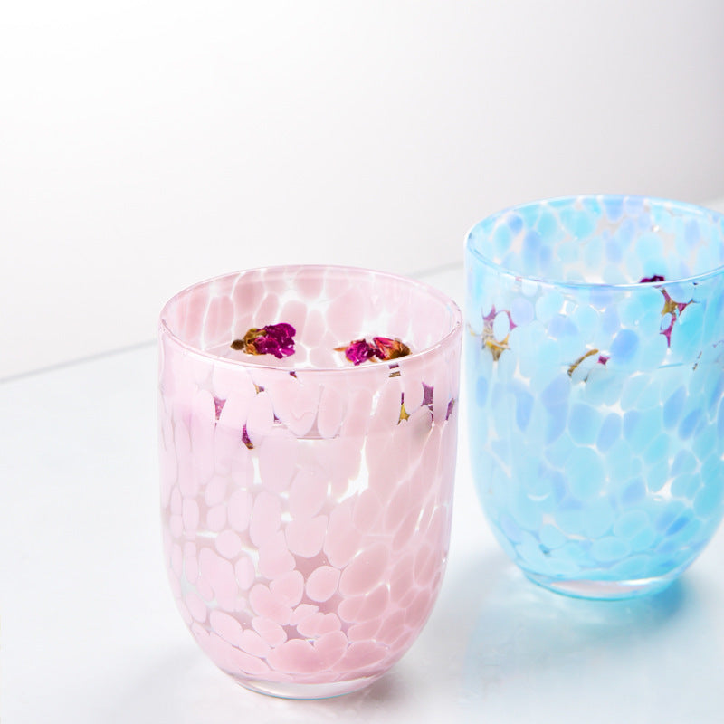 Colorful Water Glass