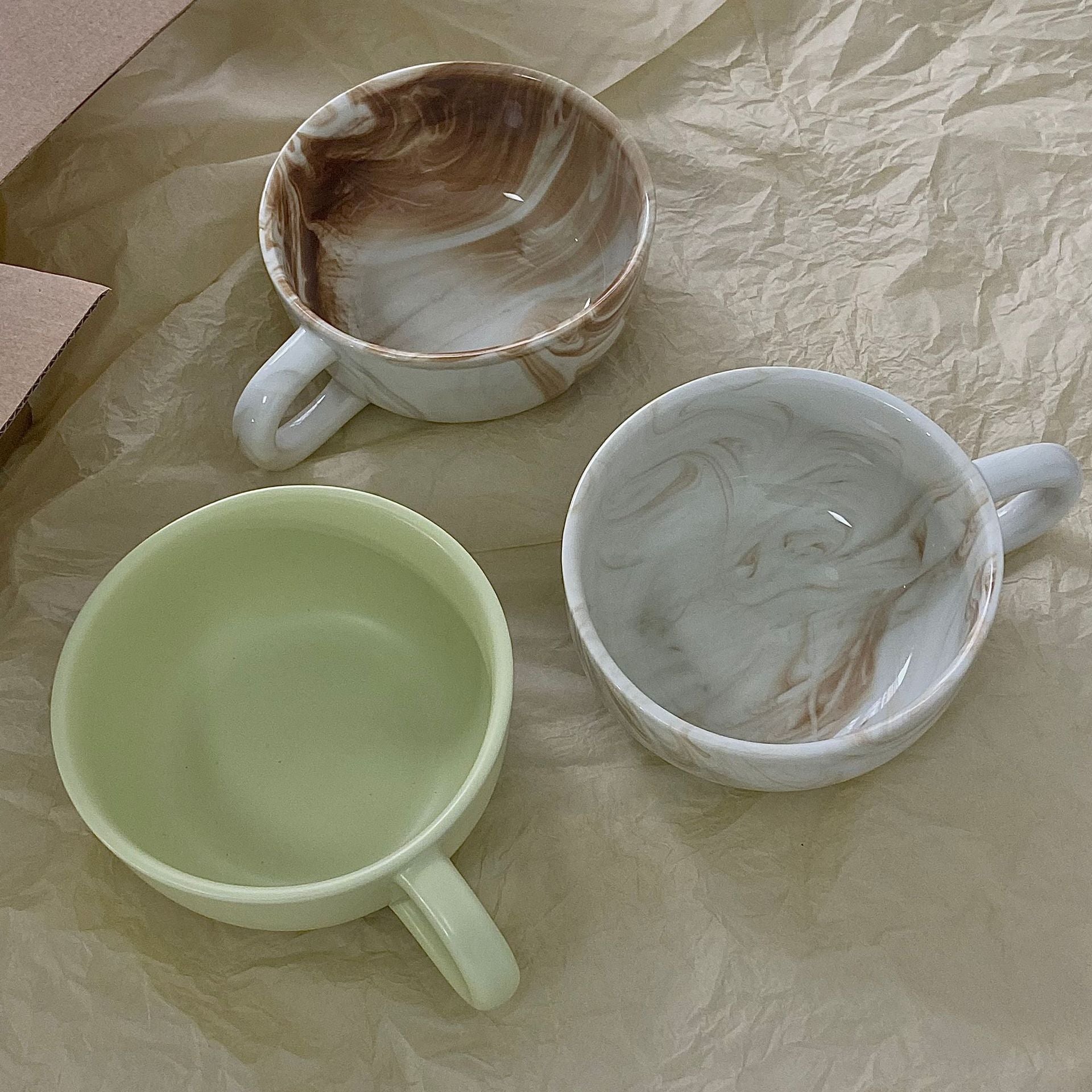 Milk Ceramic Coffee Cup