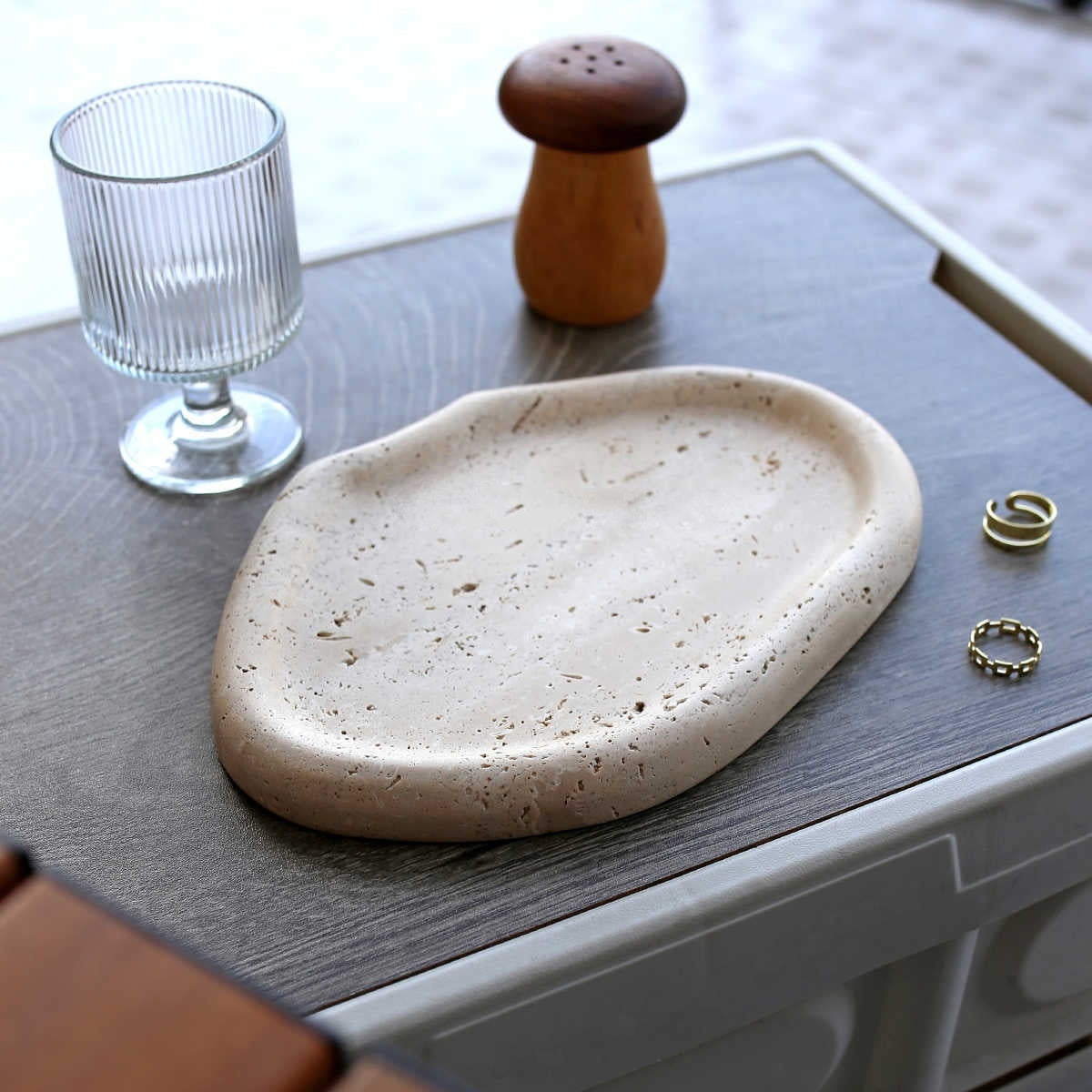 Natural Marble Storage Tray