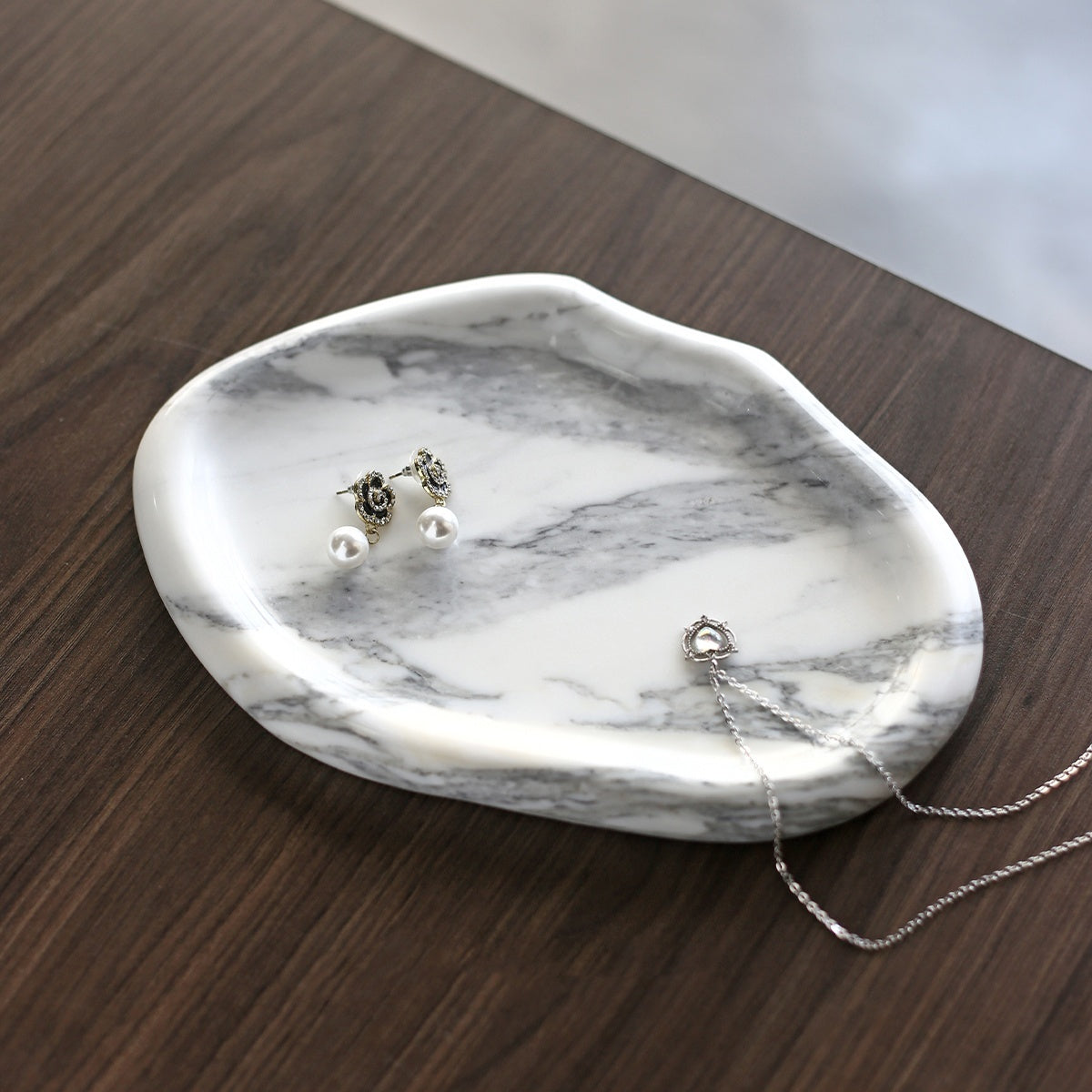 Natural Marble Storage Tray