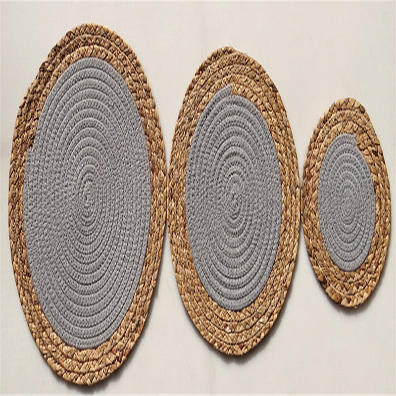 Straw and Cotton Placemats