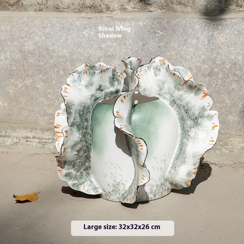 Hand Painted Ceramic Vase