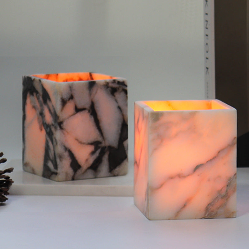 Marble Candle Decorations