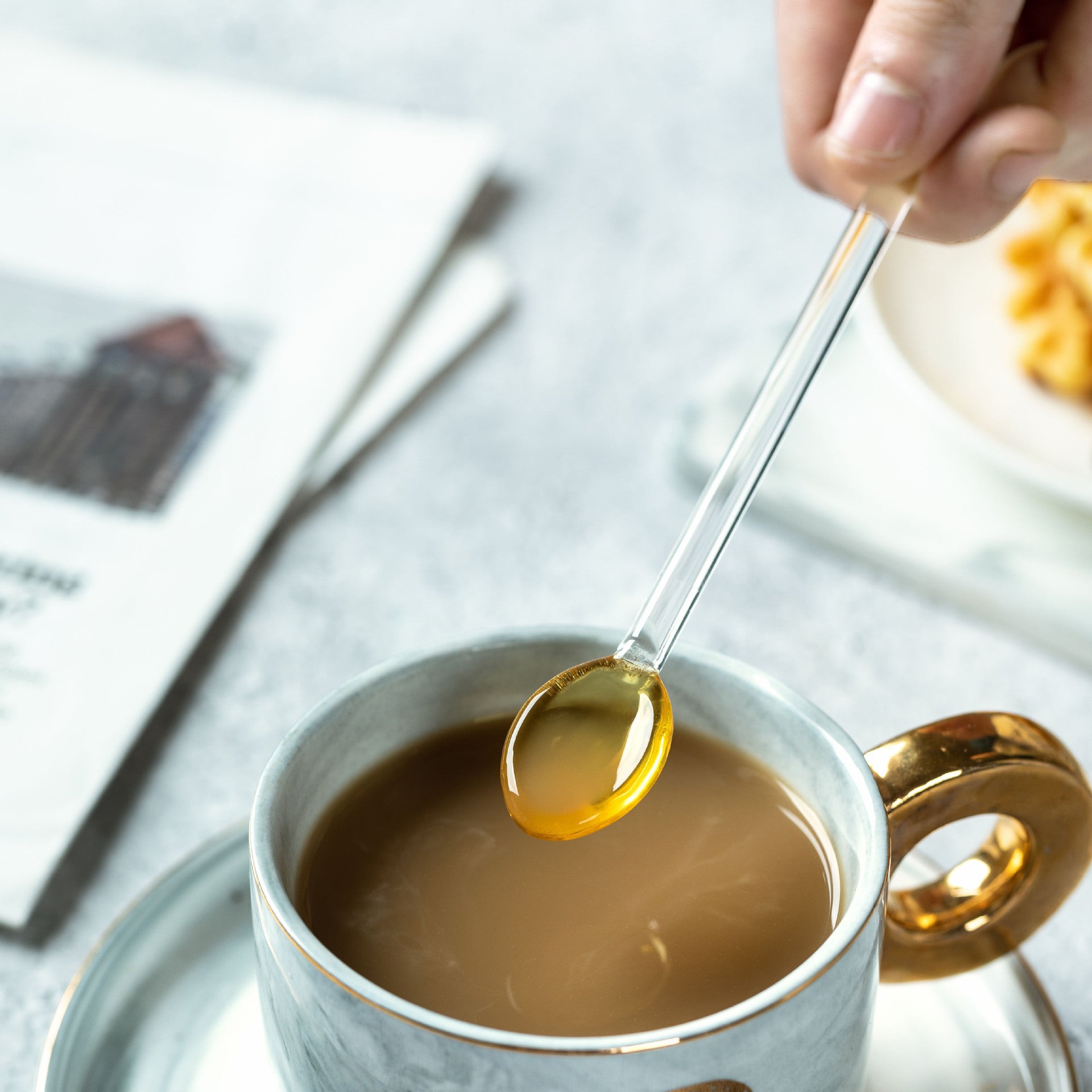 Simple Glass Spoon