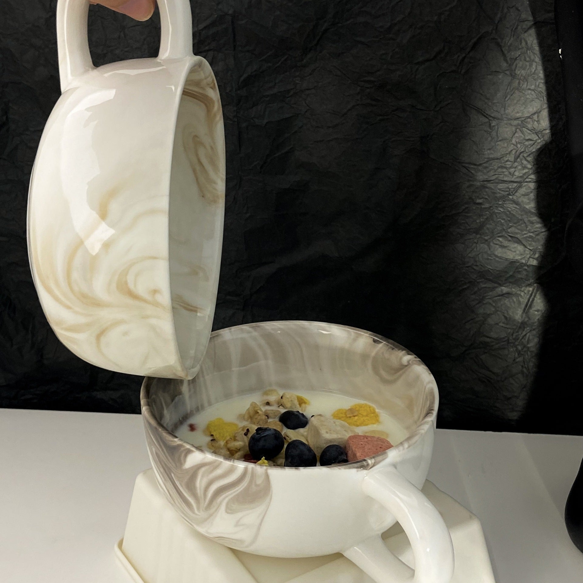 Milk Ceramic Coffee Cup