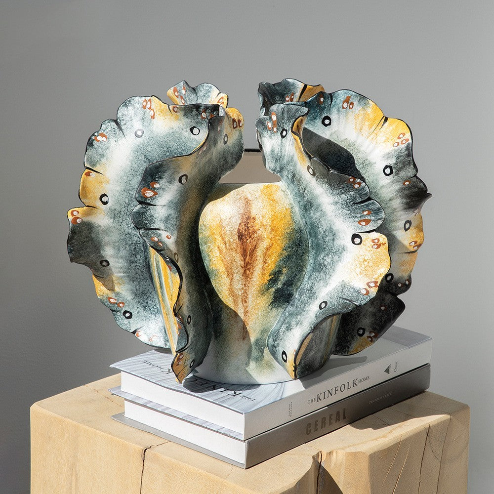 Hand Painted Ceramic Vase