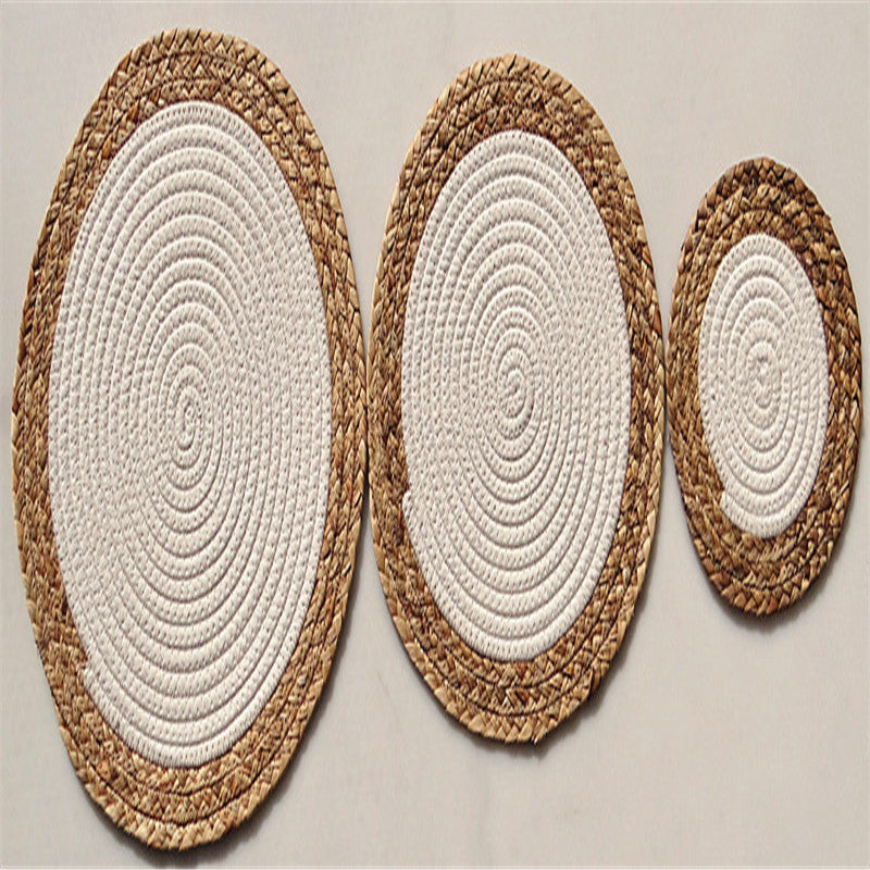 Straw and Cotton Placemats