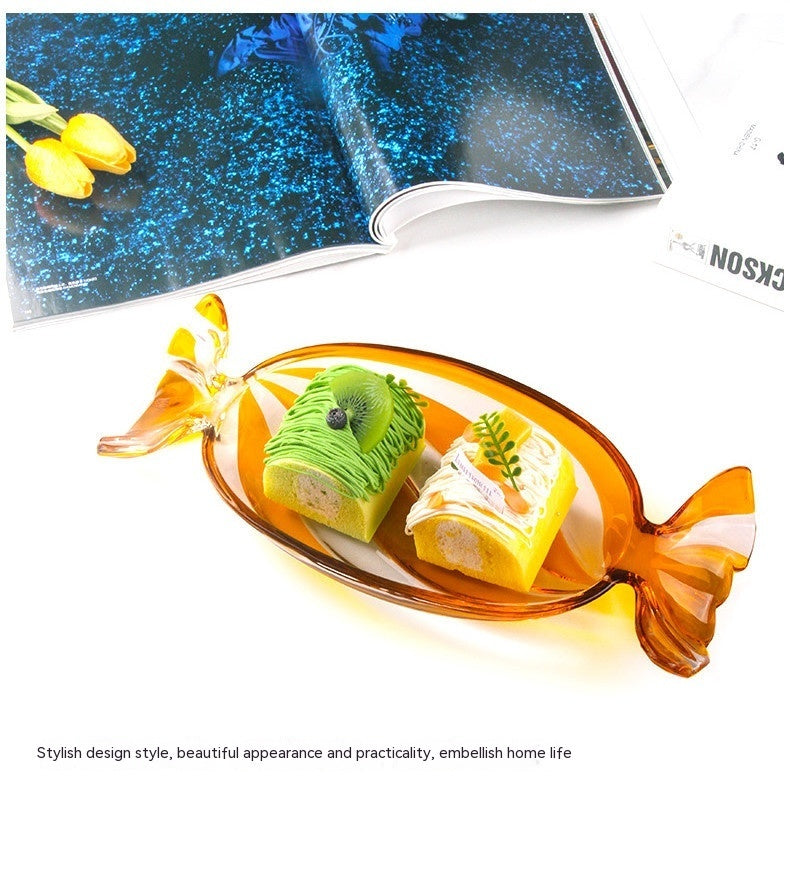 Glass Candy Plates