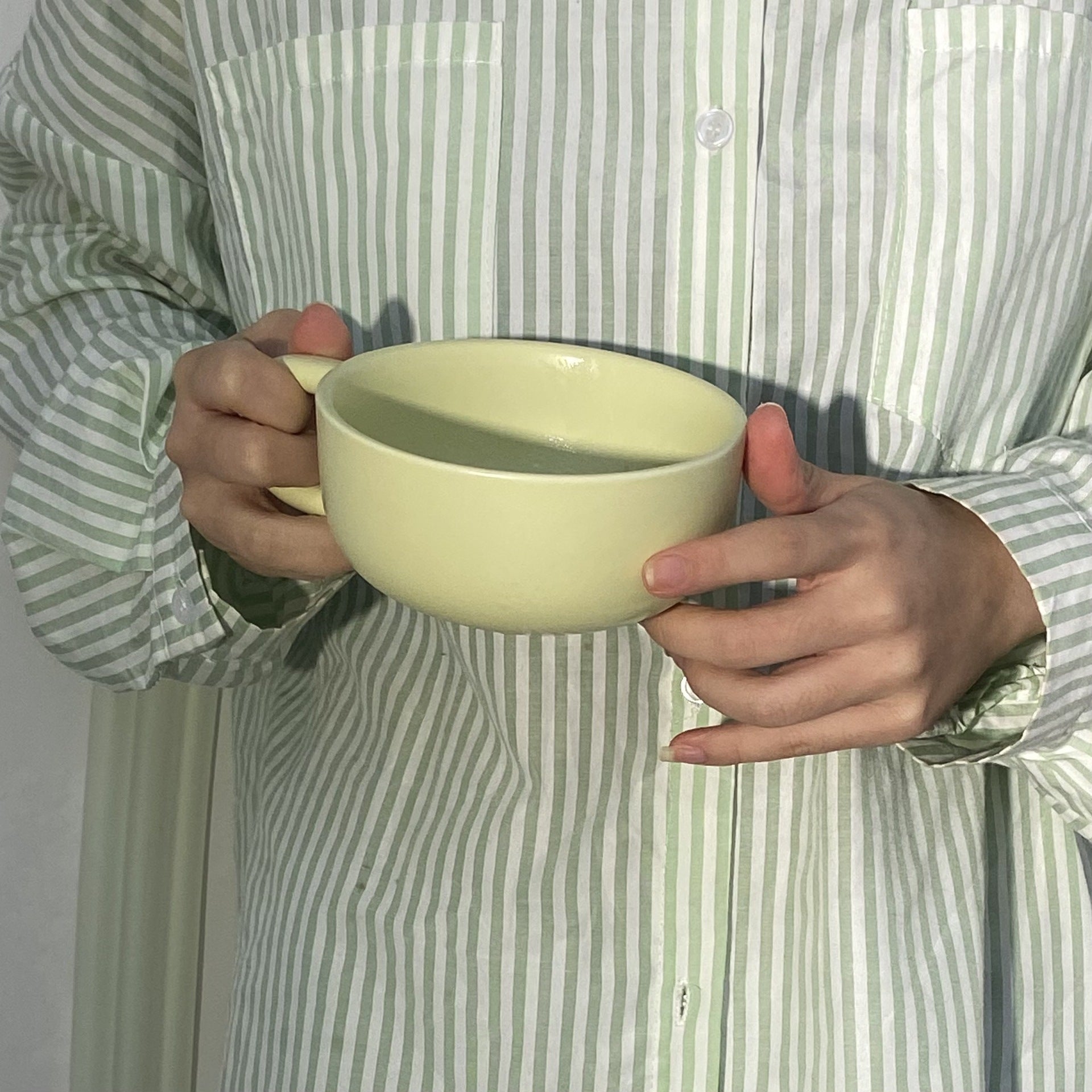 Milk Ceramic Coffee Cup