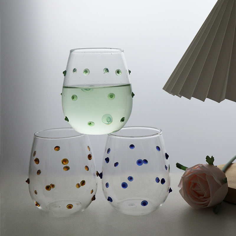 Handmade Creative Dot Glass
