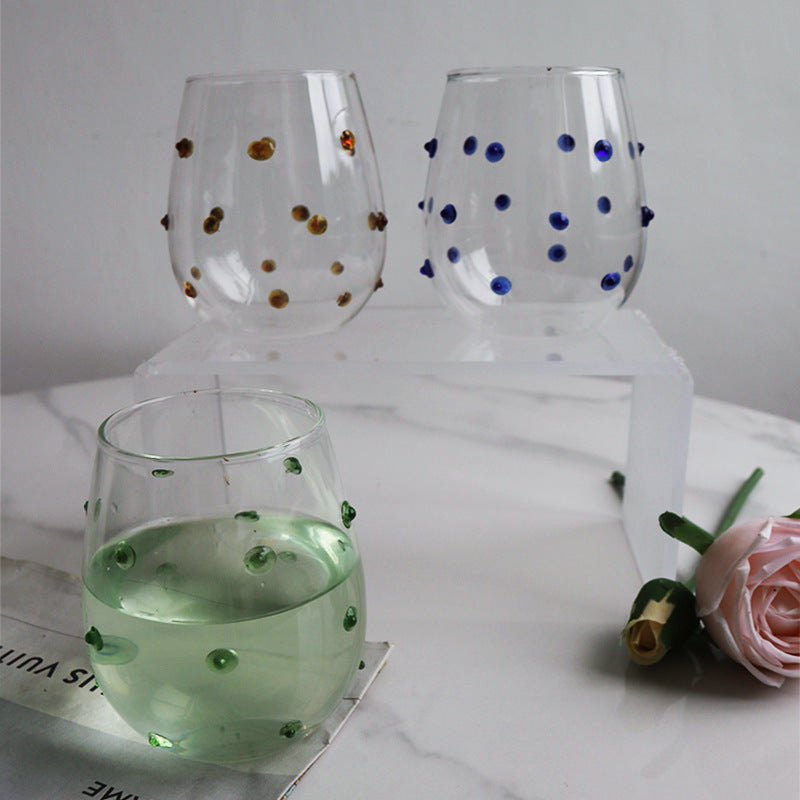 Handmade Creative Dot Glass