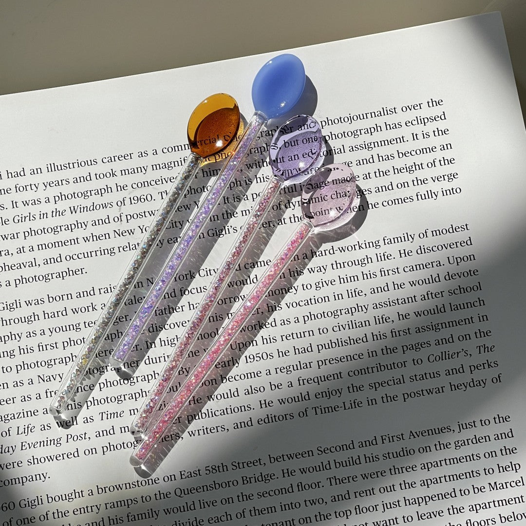 Crystal Glass Spoons