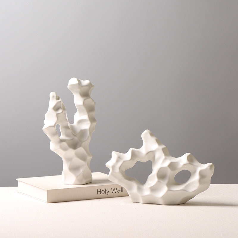 Ceramic Coral Sculpture