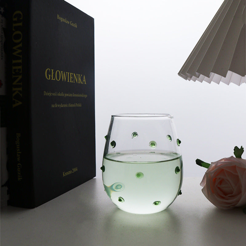 Handmade Creative Dot Glass