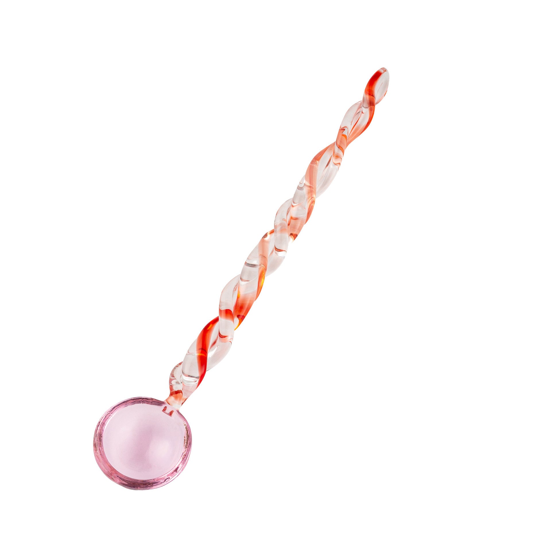 Cute Candy Colored Glass Spoon