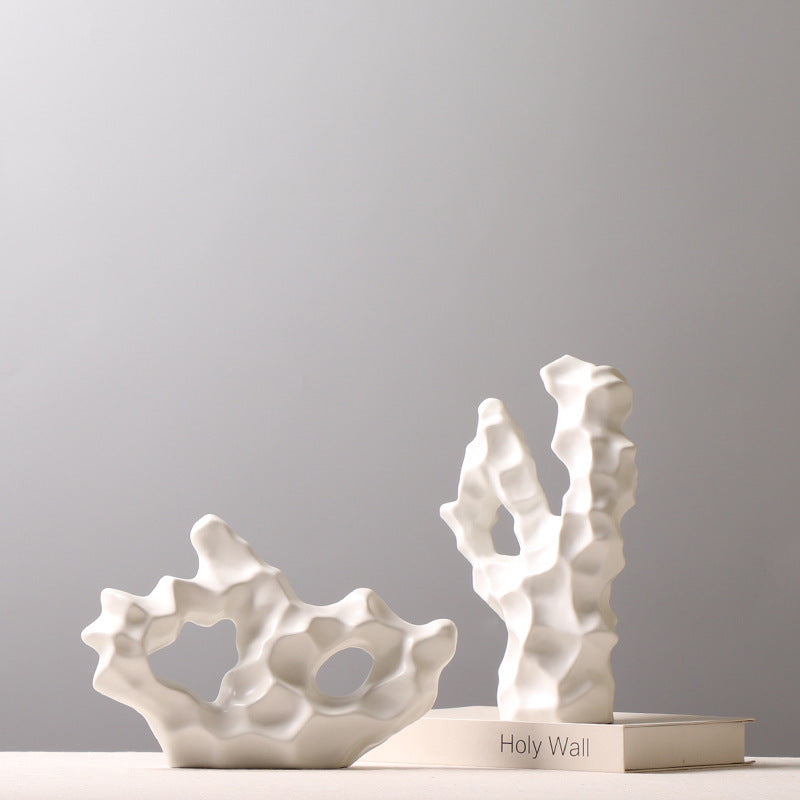 Ceramic Coral Sculpture