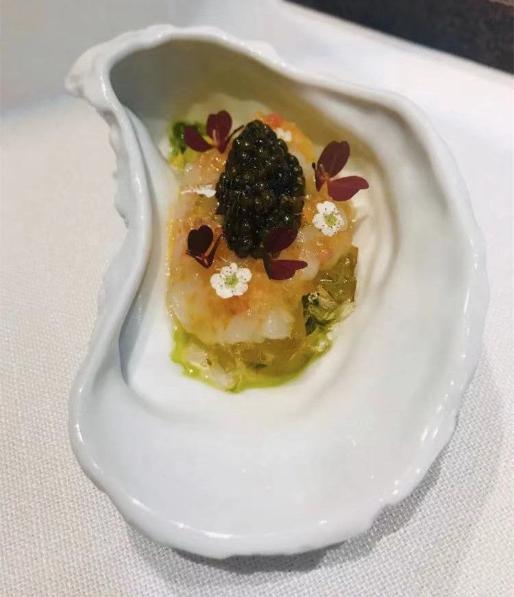 Ceramic Oyster Serving Bowl
