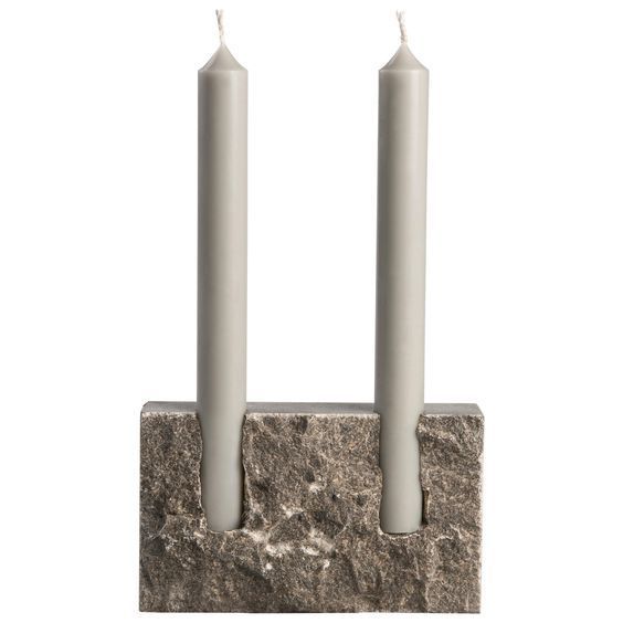 Nordic Style Marble Candlestick