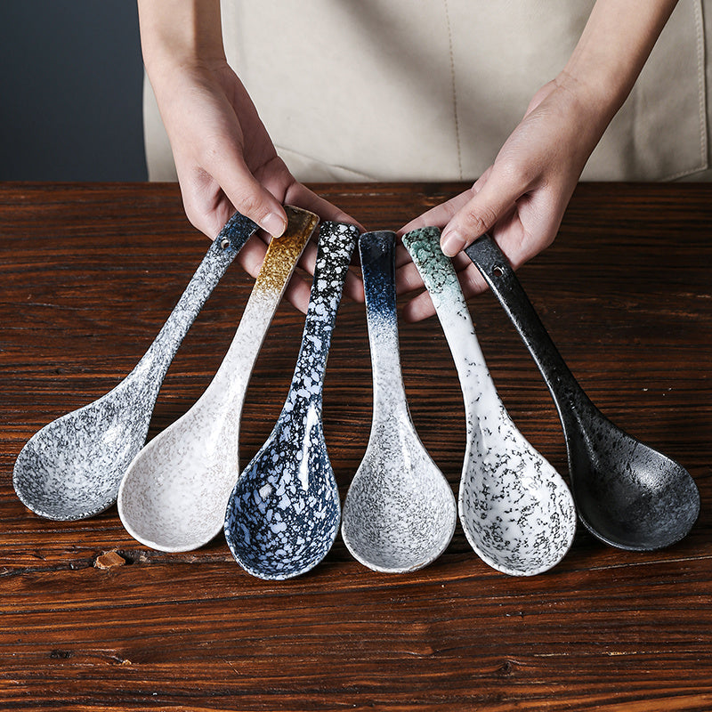 Ceramic Soup Spoon