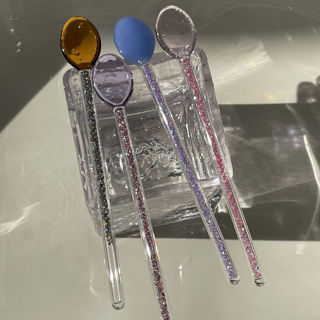 Crystal Glass Spoons