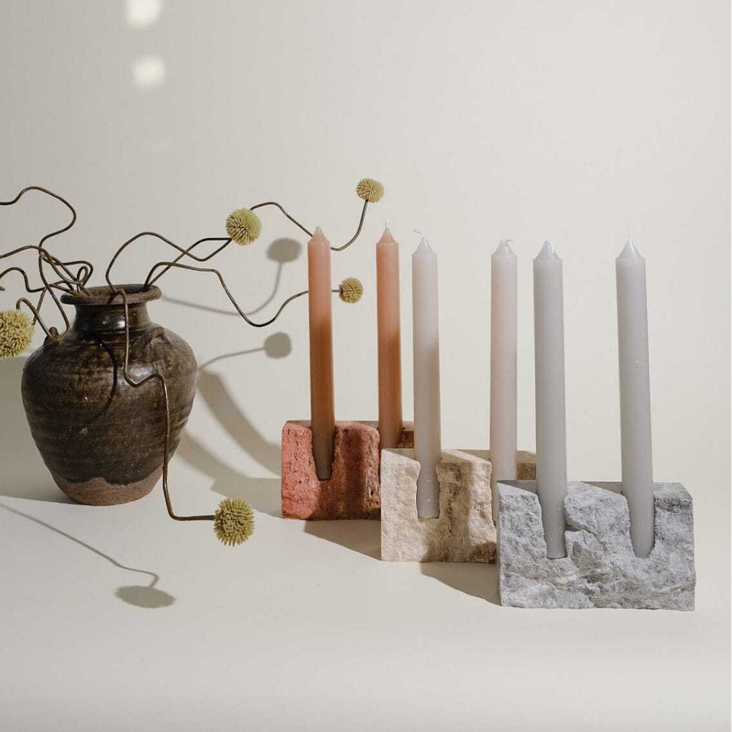 Nordic Style Marble Candlestick