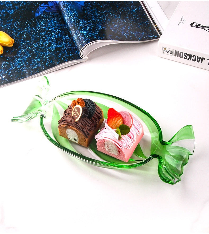 Glass Candy Plates