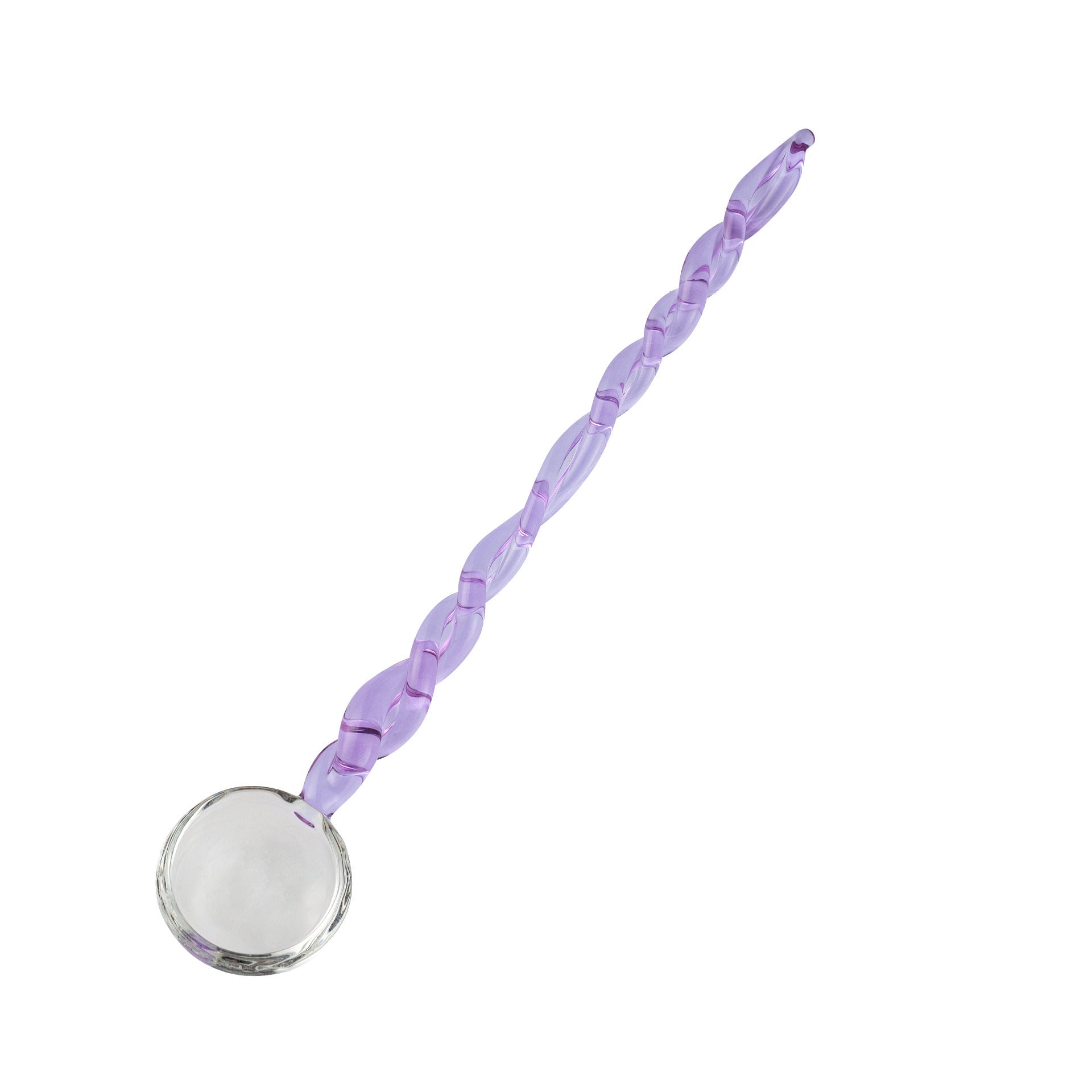 Cute Candy Colored Glass Spoon