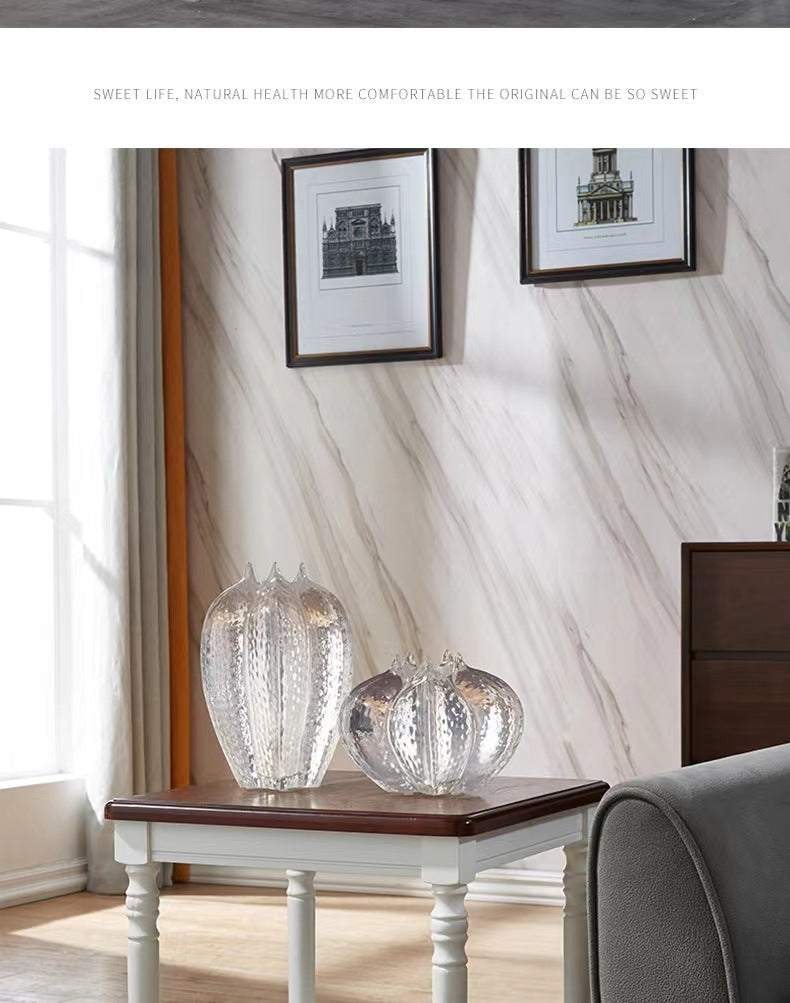 Transparent Petal Vase