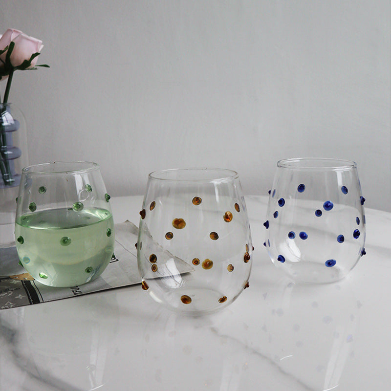 Handmade Creative Dot Glass