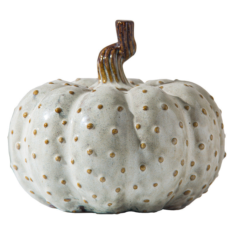 Ceramic Pumpkin Decoration