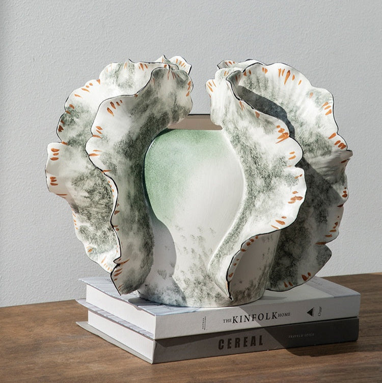 Hand Painted Ceramic Vase