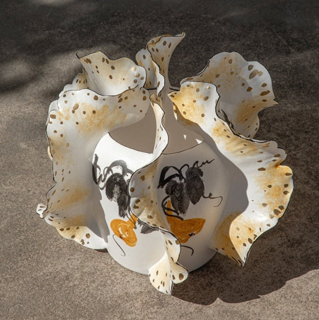 Hand Painted Ceramic Vase