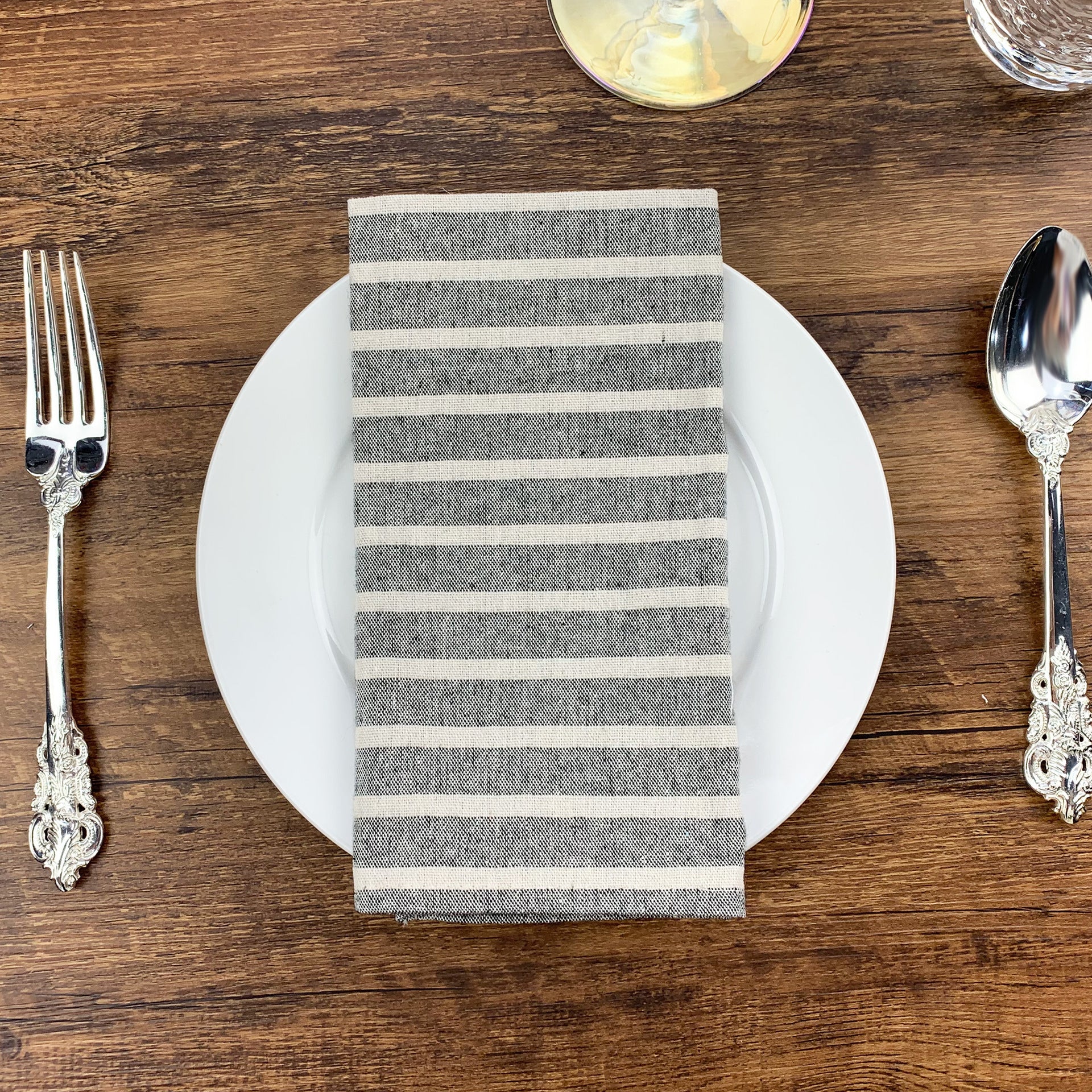 Striped Cotton Kitchen Towels