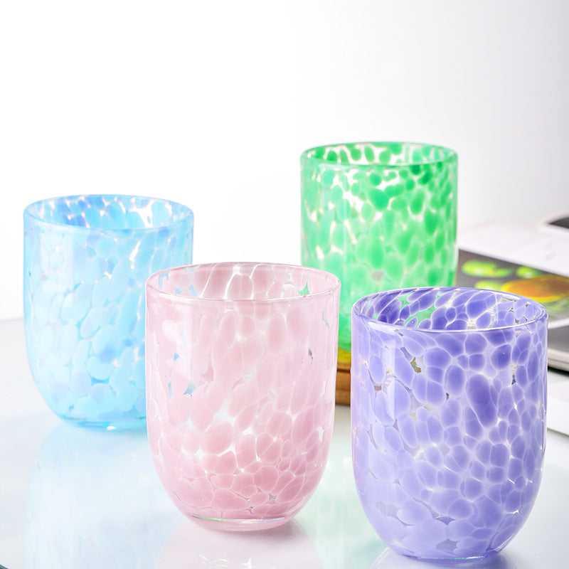 Colorful Water Glass