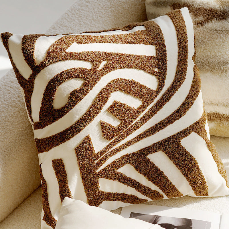 Retro Style Pillow Cover