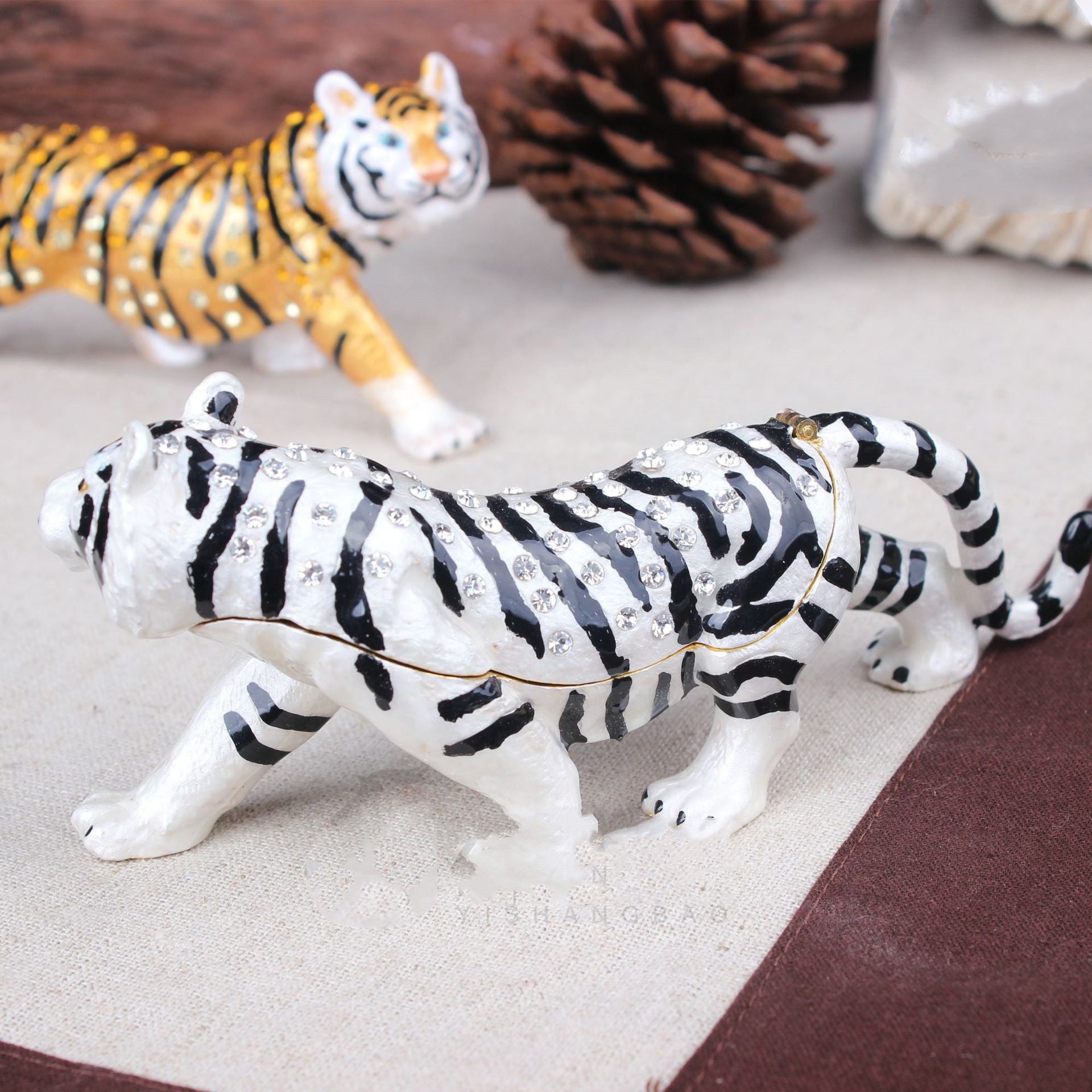 Handmade Tiger Storage Decoration