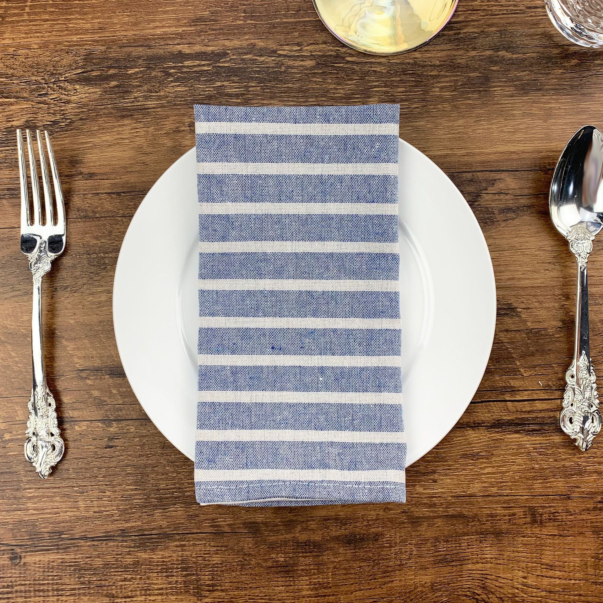 Striped Cotton Kitchen Towels