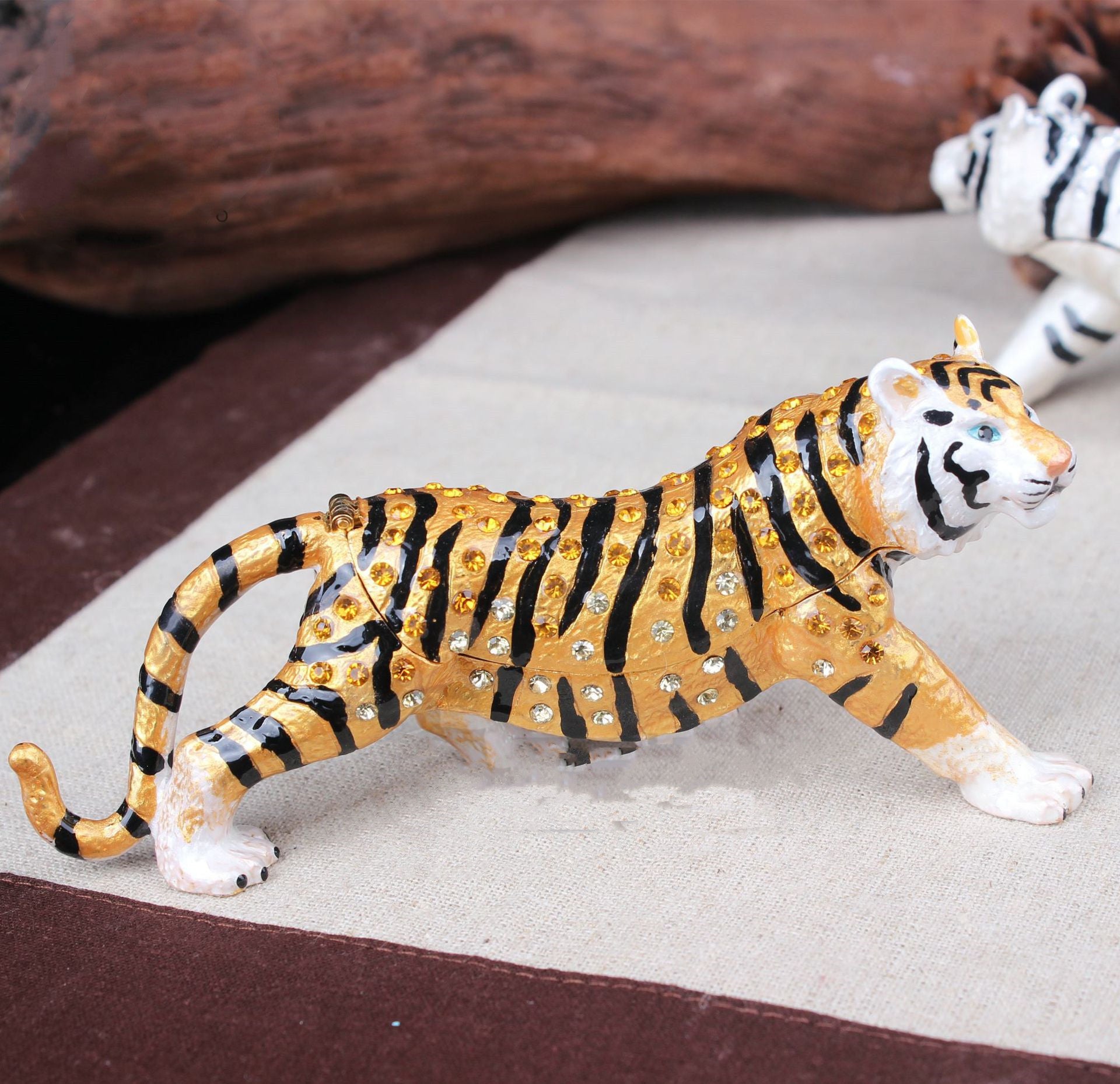Handmade Tiger Storage Decoration