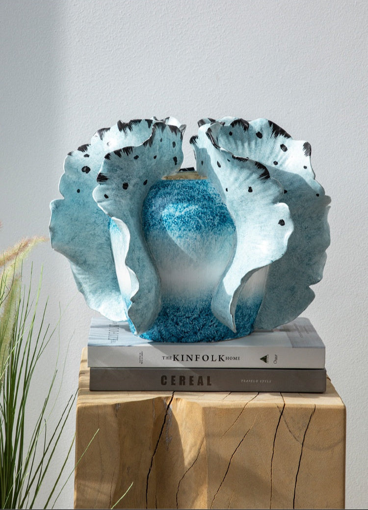 Hand Painted Ceramic Vase